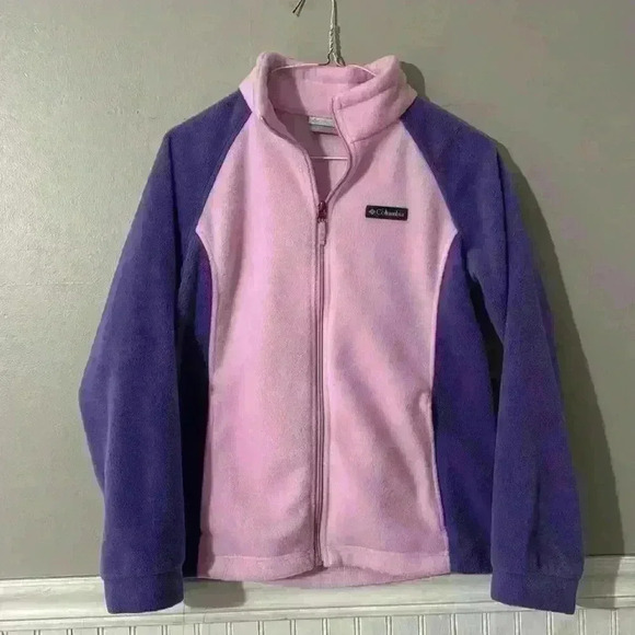 Columbia Youth Zip Up Fleece Jacket. Youth Size L (14-16). Like New. - Picture 1 of 6